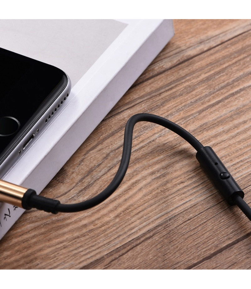 Hoco UPA02 AUX Spring Audio cable (with Mic) (2m), Art.:000790