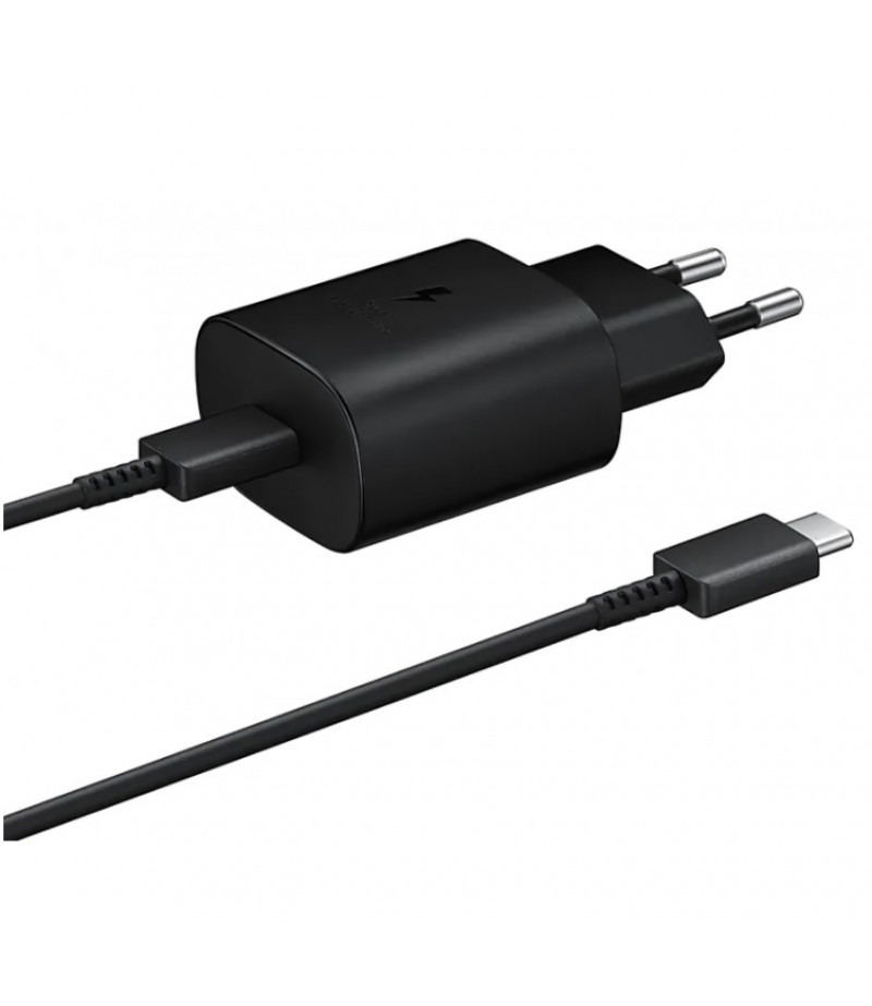 Samsung PD 25W Fast Wall Charger EU Plug EP-TA800XBEGWW Black (EU Blister)