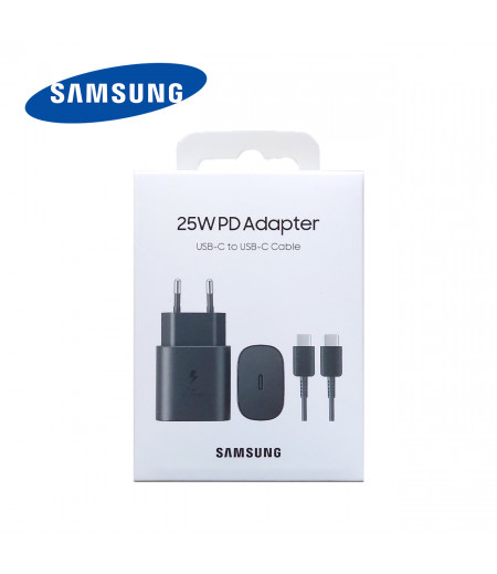 Samsung PD 25W Fast Wall Charger EU Plug EP-TA800XBEGWW Black (EU Blister)
