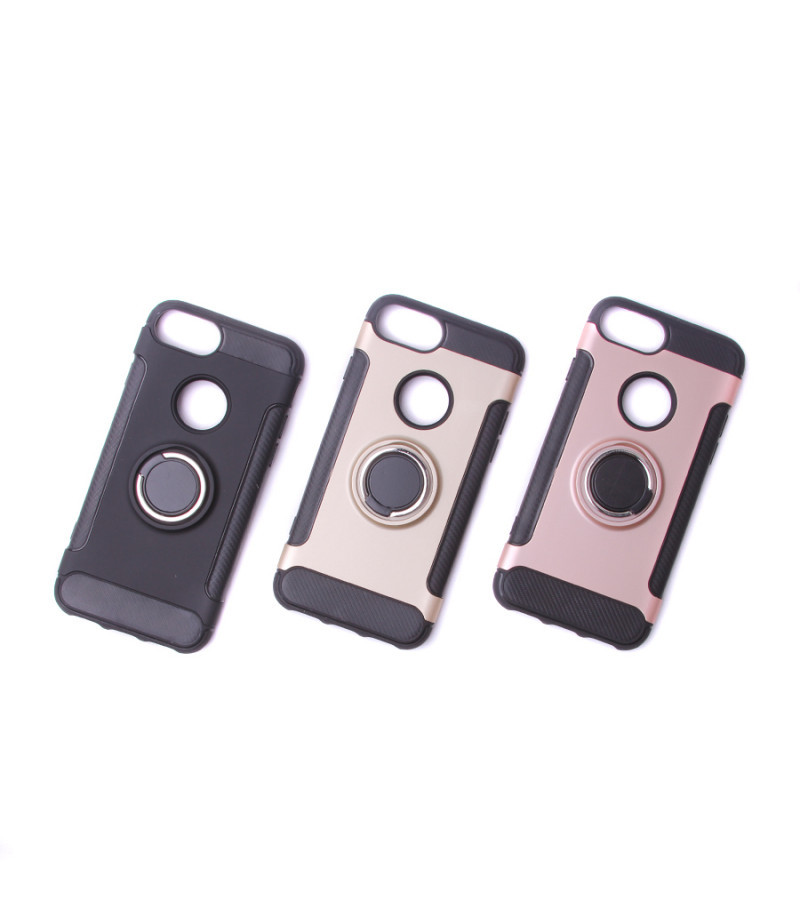 Carbon Design Case mit Magnet und Stand für iPhone 6/6s, Art.:000049