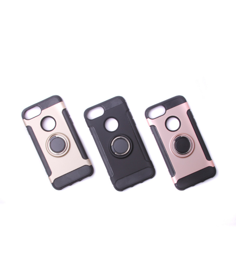 Carbon Design Case mit Magnet und Stand für iPhone 7/8, Art.:000049