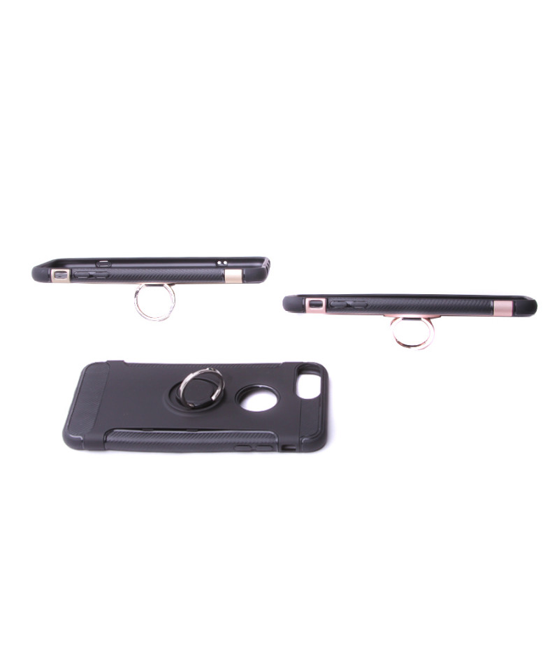 Carbon Design Case mit Magnet und Stand für iPhone 7/8 Plus, Art.:000049