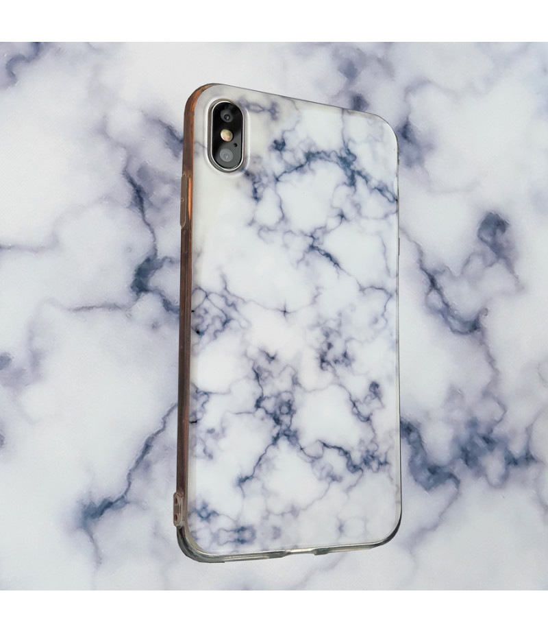 White Marble Print Case für Samsung Note 9, Art.:000364