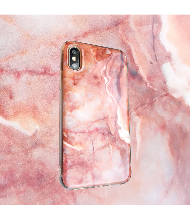 Warm Amber Marble Print Case für iPhone 6/6s Plus, Art.:000367