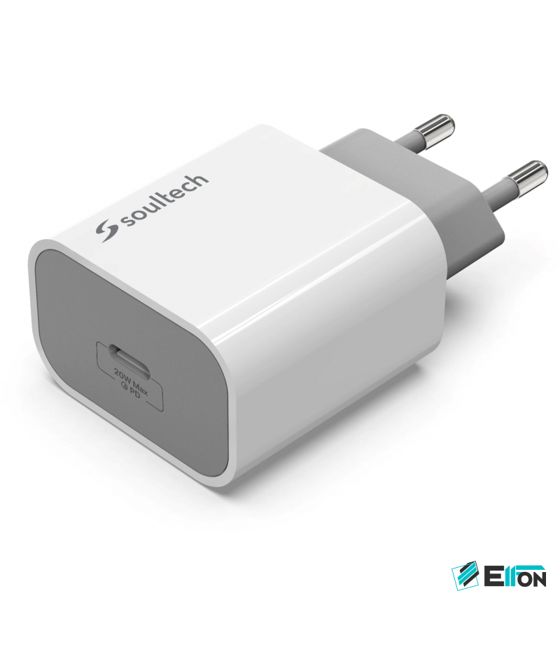 Soultech SC224T USB-C 20W PD Travel Charger