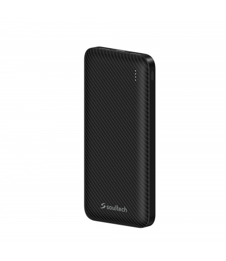 Soultech Carbon Powerbank 10.000 mAh schwarz BT141S