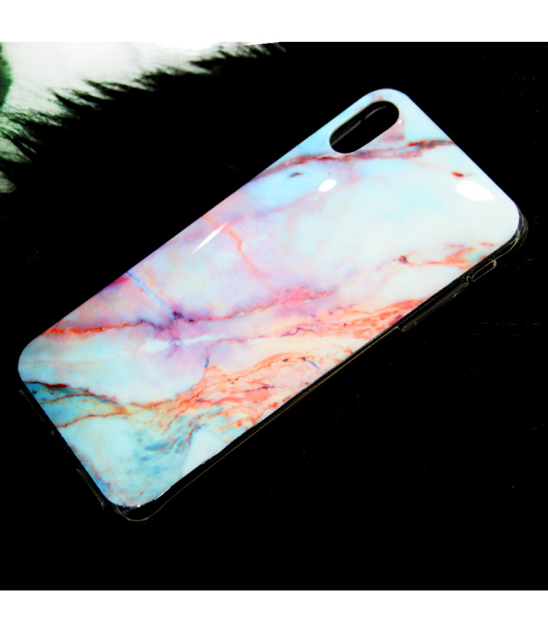 Pink Rococo Marble Print Case für iPhone 7/8 Plus, Art.:000363