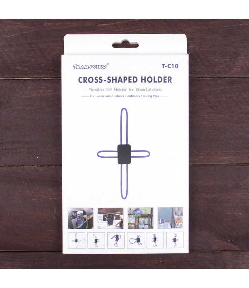 Universal Cross- Shaped Holder für Smartphones T-C10, Art.:000055