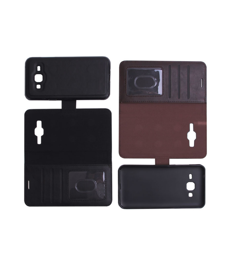 2 in 1 Smart Premium Flipcase für Samsung Galaxy J3 (2016), Art.:000047