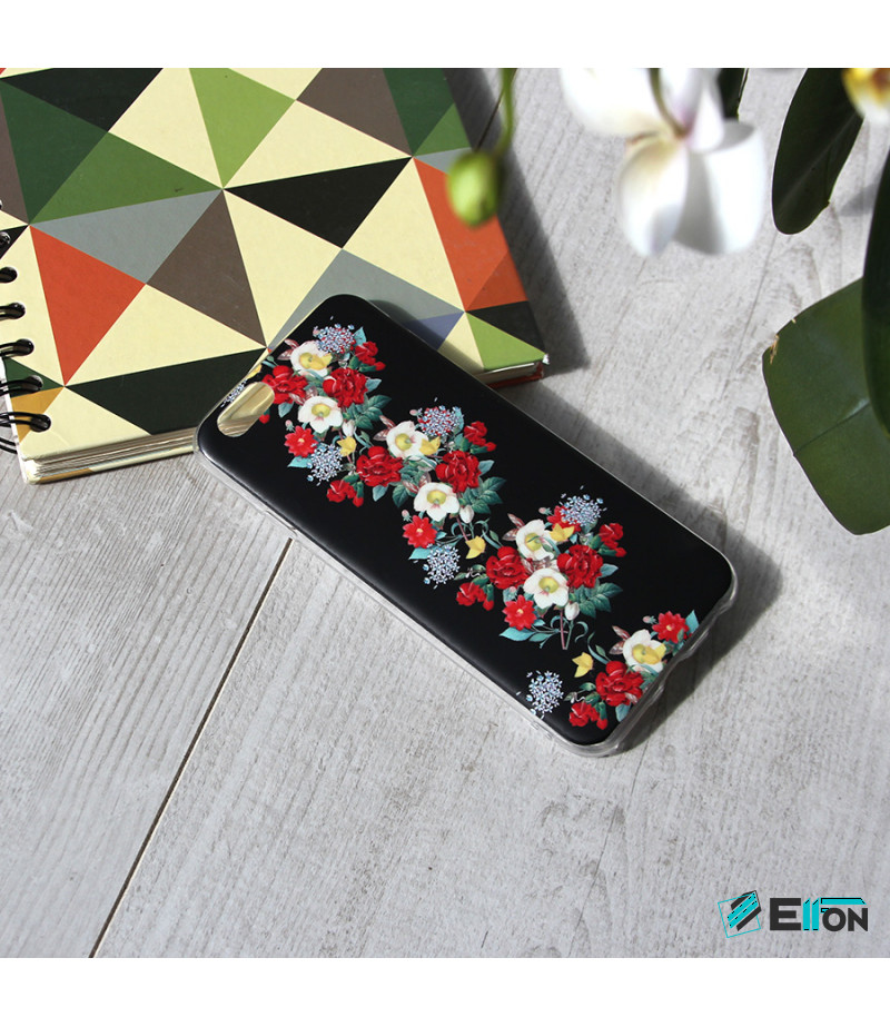 Dark Floral Pattern Case für iPhone 6/6s, Art.:000379