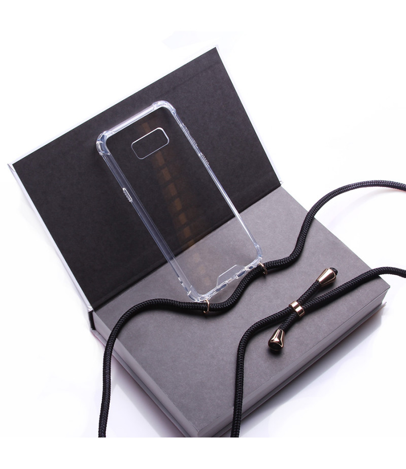Crossbody-Handykette (with Gold Accessories) für Galaxy S8, Art:000593