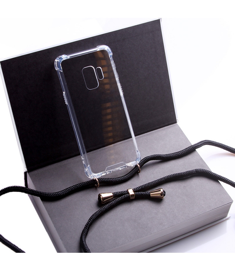 Crossbody-Handykette (with Gold Accessories) für Galaxy S9, Art:000593