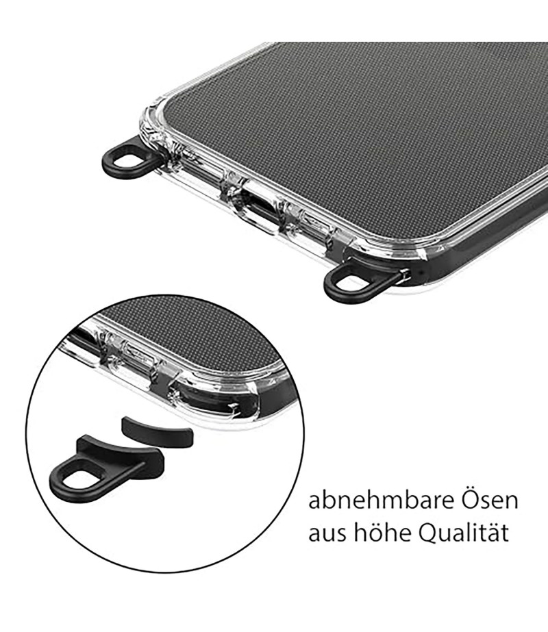 Handyhülle mit Abnehmbaren Ösen für iPhone 14 Plus, Art.: 000906