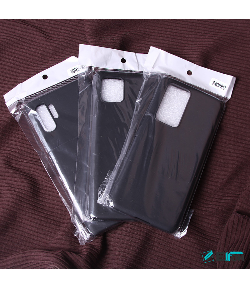 Black Tpu Case für Huawei P40 Lite E  / Y7P, Art.:000499