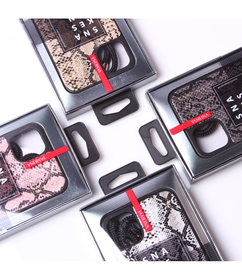 Snake Skin Cross-body Case mit Band für iPhone 11 Pro Max, Art.:000007