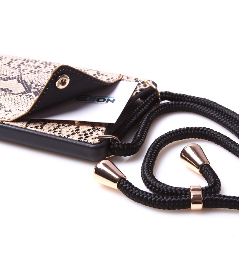 Snake Skin Cross-body Case mit Band für iPhone 11 Pro Max, Art.:000007