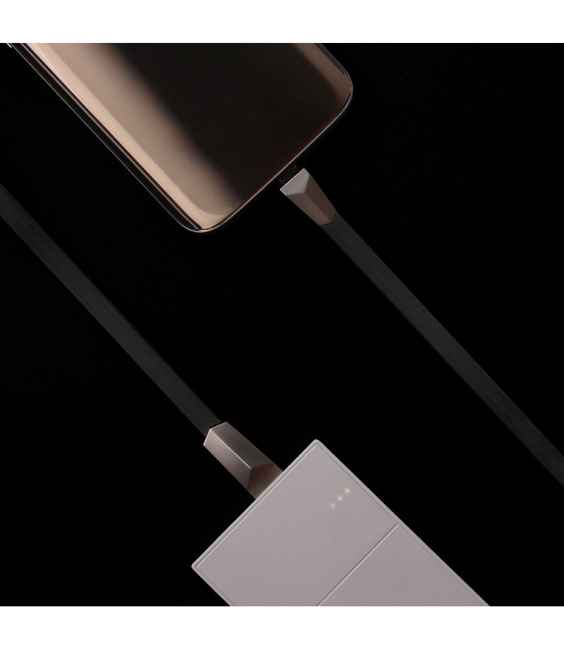 Hoco X4 Zinklegiertes Rautenförmiges Micro USB-Kabel 1.2m, Art.:000093