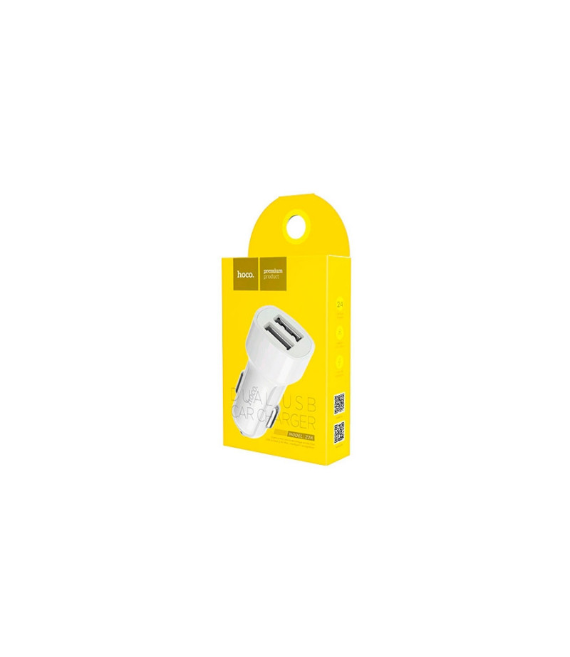Hoco Z2A Two-Port Car Charger, Art.:000420