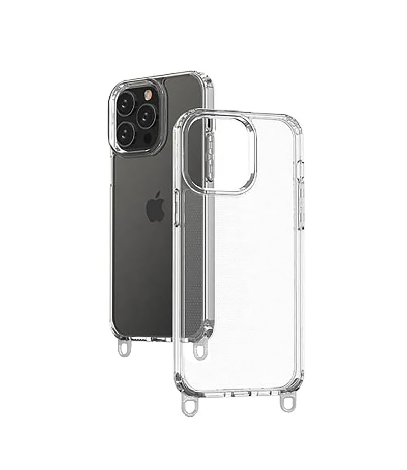 Handyhülle mit Abnehmbaren Ösen für iPhone 15 Pro, Art.: 000906