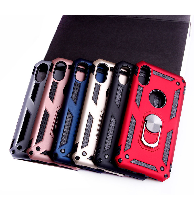 Metal Armour Case With Magnetic Ring für iPhone Xs Max, Art.:000581