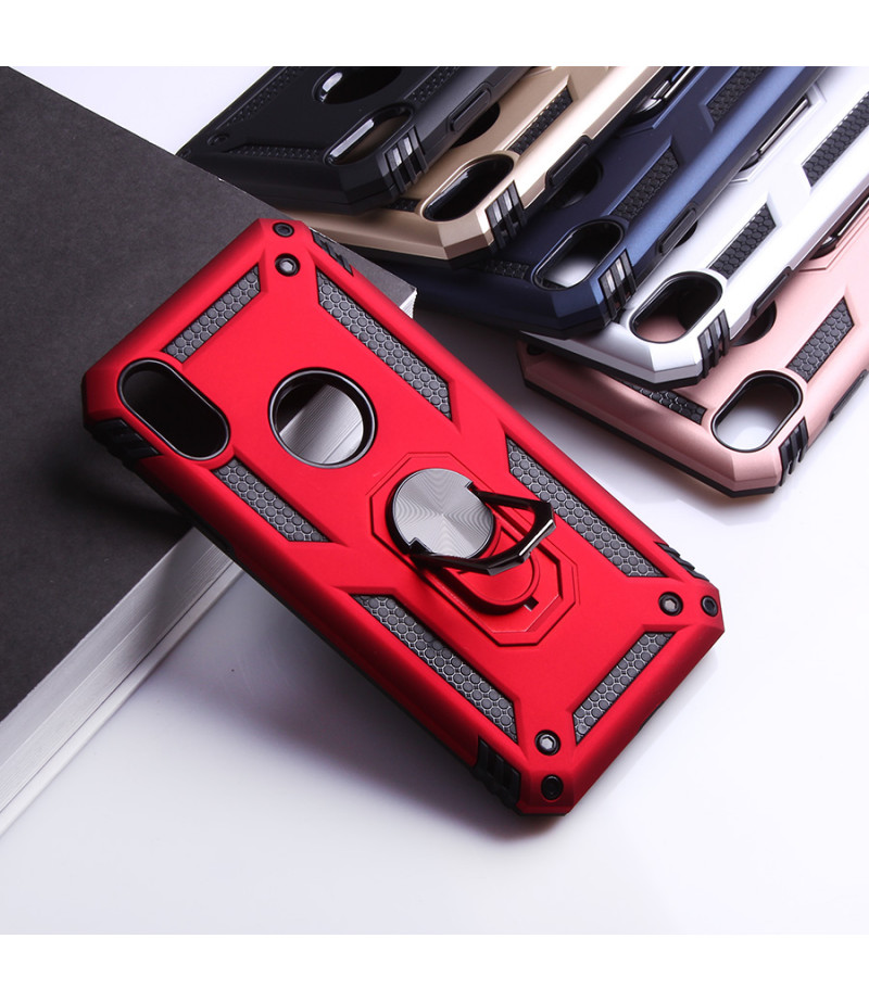 Metal Armour Case With Magnetic Ring für iPhone Xs Max, Art.:000581