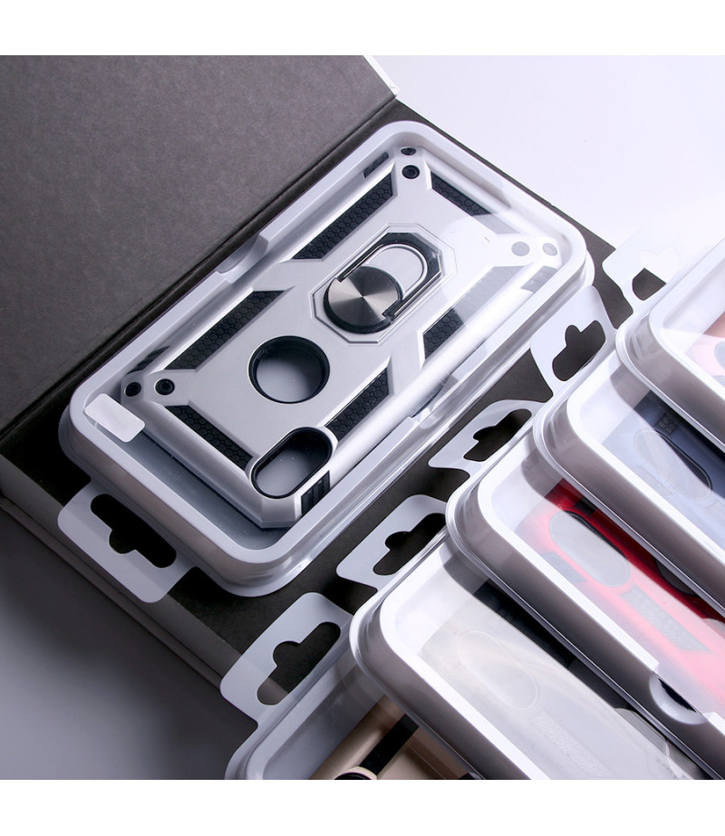 Metal Armour Case With Magnetic Ring für iPhone Xs Max, Art.:000581