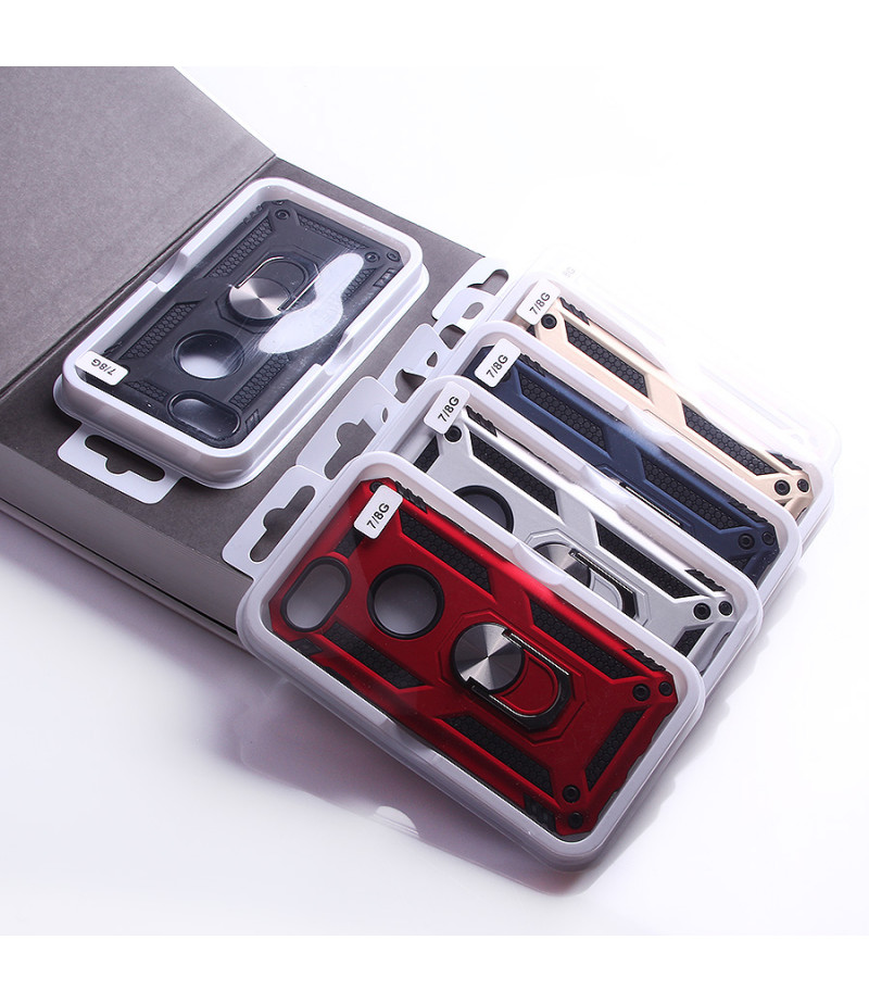 Metal Armour Case With Magnetic Ring für iPhone 6/7/8, Art.:000581