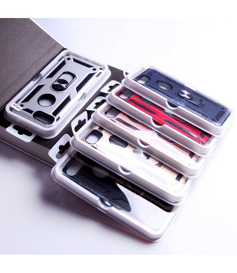 Metal Armour Case With Magnetic Ring für iPhone 7/8 Plus, Art.:000581