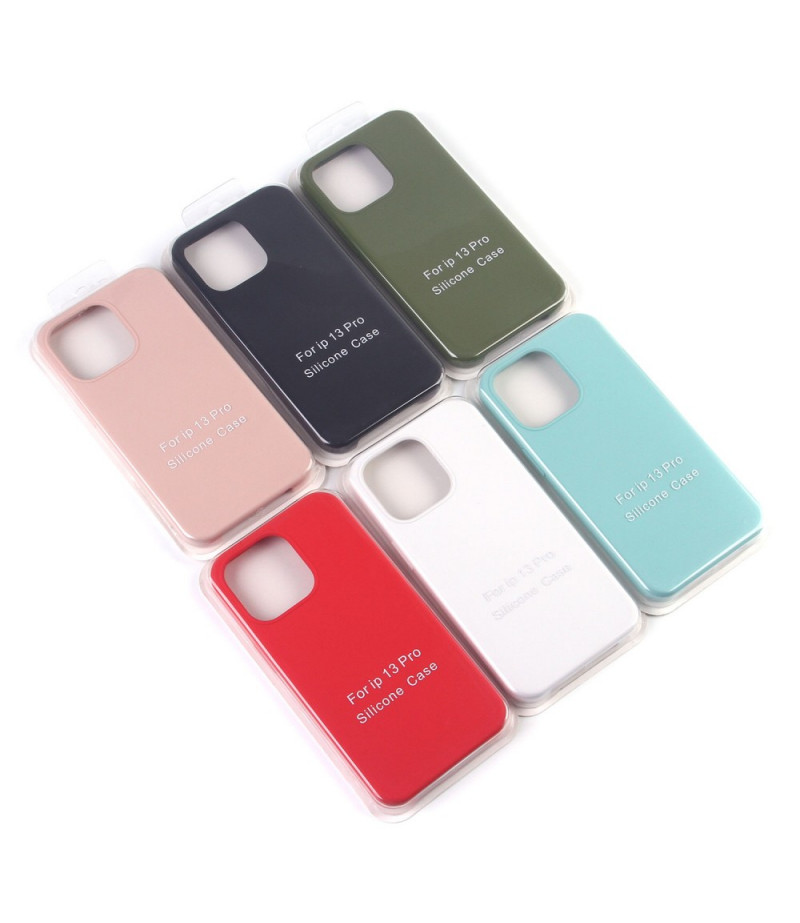Soft touch Full Silicone Case für iPhone 13 Mini, Art.:000537
