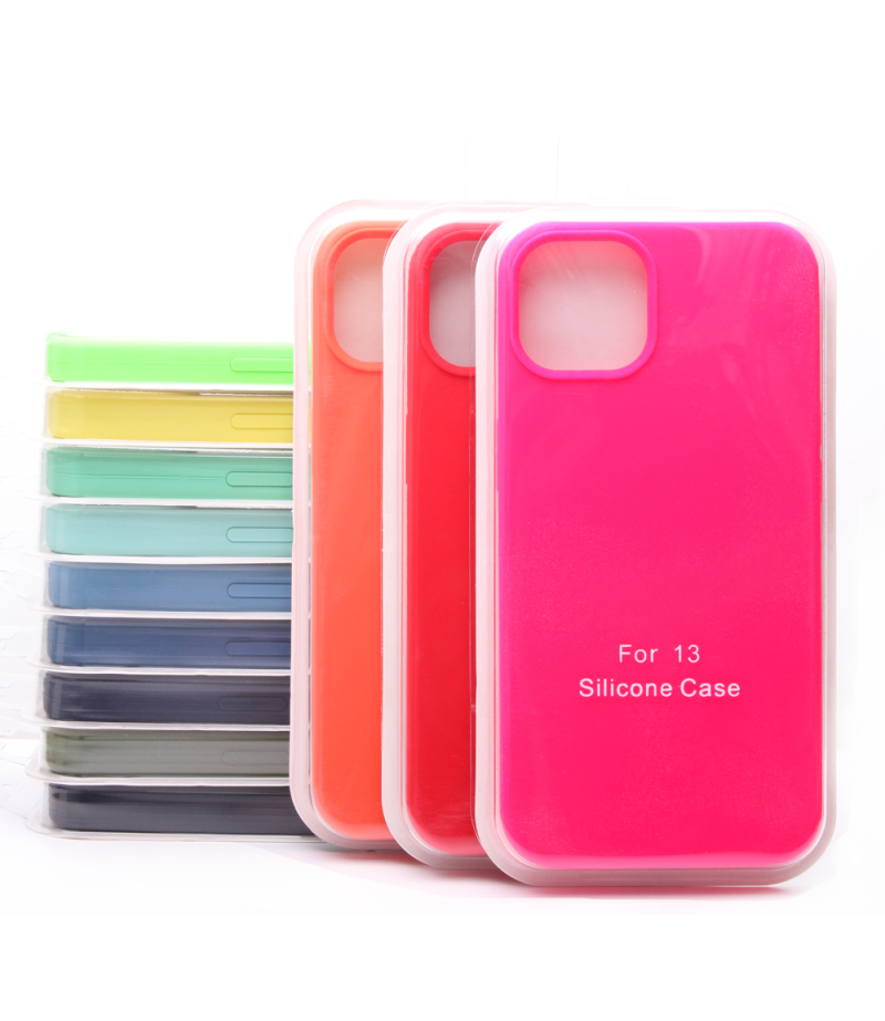 Soft touch Full Silicone Case für iPhone 13, Art.:000537