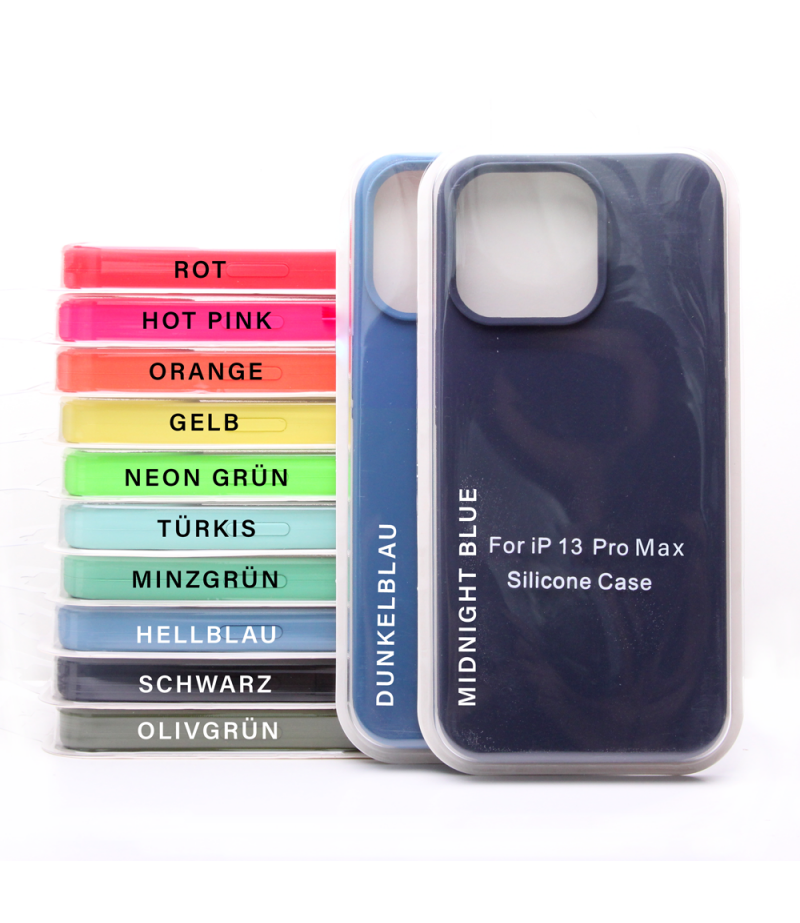 Soft touch Full Silicone Case für iPhone 13 Pro Max, Art.:000537