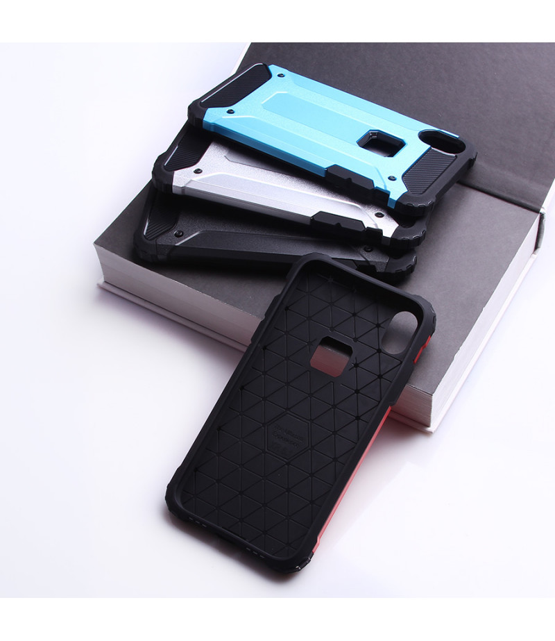 Shockproof cover 2 in 1 (TPC+PC) für iPhone XR, Art.:000528