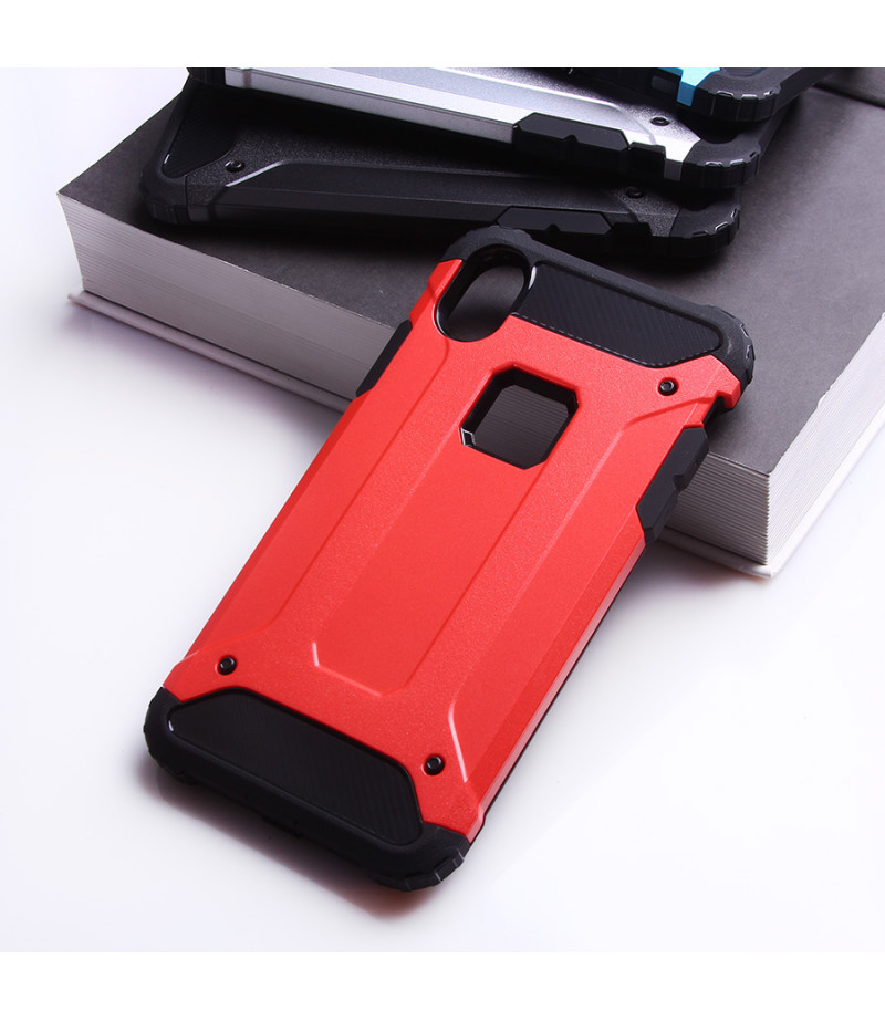 Shockproof cover 2 in 1 (TPC+PC) für iPhone XR, Art.:000528