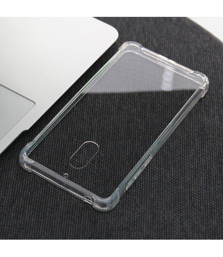 Elfon Drop Case TPU Anti-Rutsch Kratzfest Crystal (1mm) für Nokia 6, Art.:000308