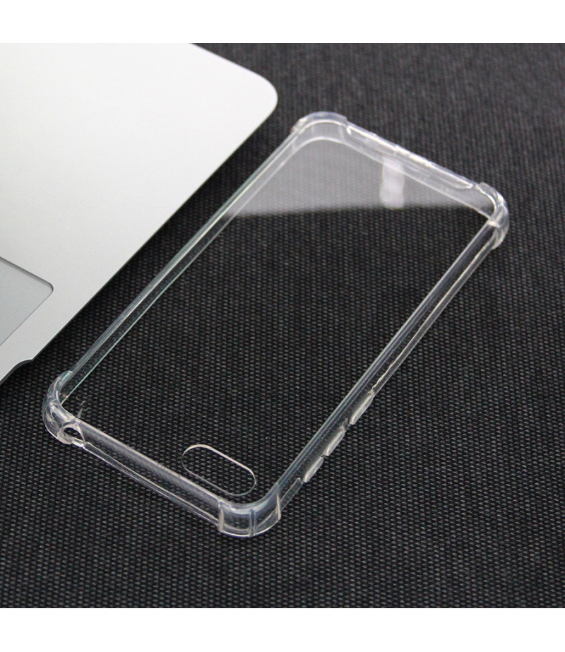 Elfon Drop Case TPU Anti-Rutsch Kratzfest Crystal (1mm) für Huawei Y5 2018, Art.:000308