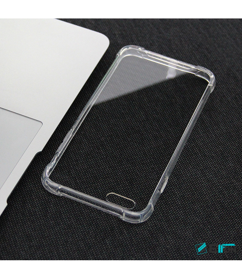 Elfon Drop Case TPU Anti-Rutsch Kratzfest Crystal (1mm) für iPhone 6/6s Plus, Art.:000308