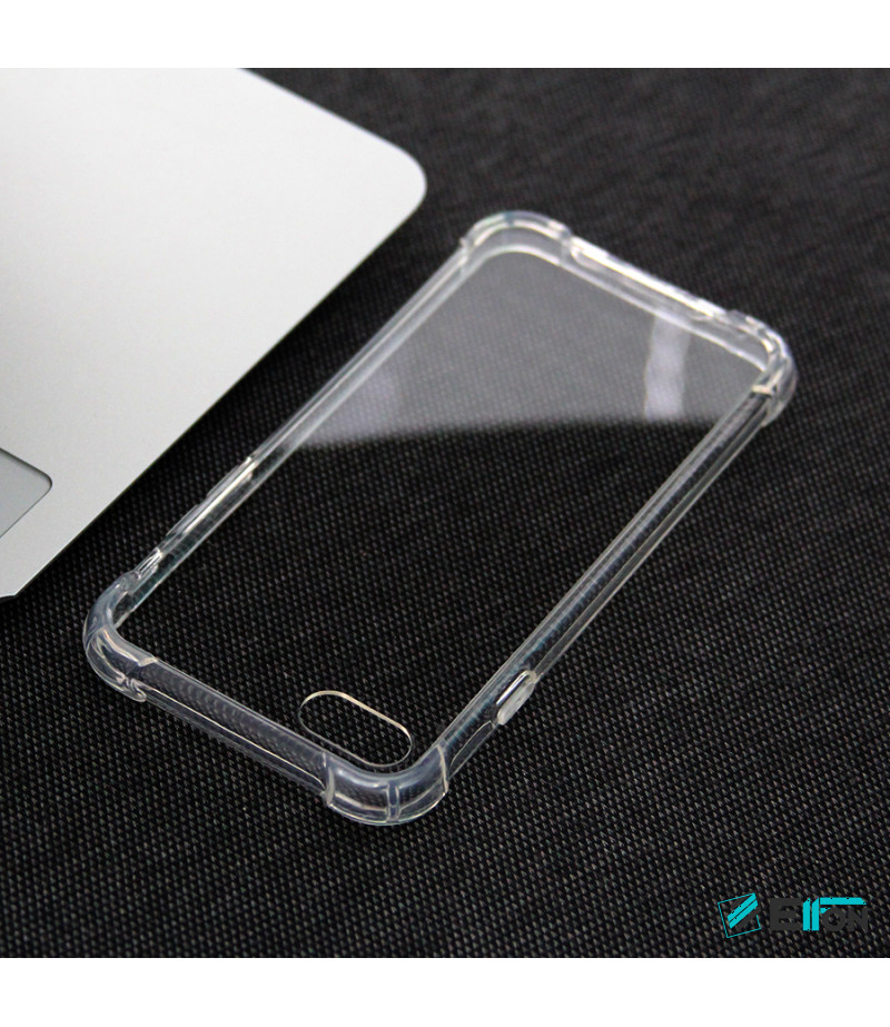 Elfon Drop Case TPU Anti-Rutsch Kratzfest Crystal (1mm) für iPhone 7/8, Art.:000308