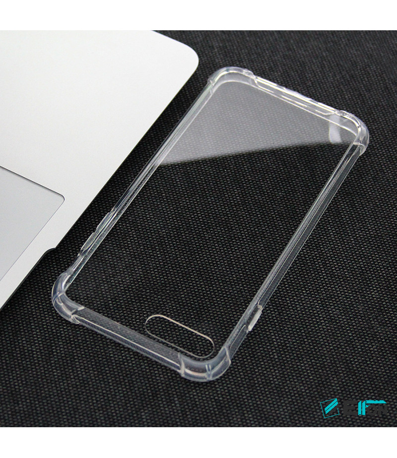 Elfon Drop Case TPU Anti-Rutsch Kratzfest Crystal (1mm) für iPhone 7/8 Plus, Art.:000308