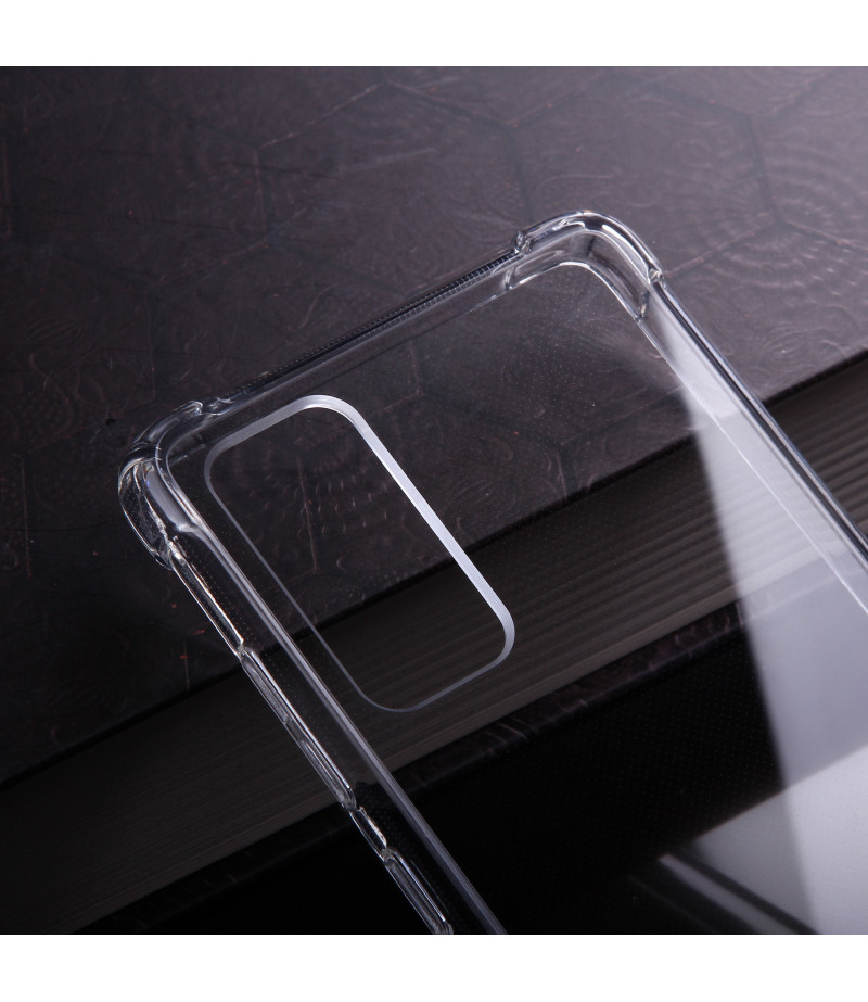 Premium Elfon Drop Case TPU+PC hart kratzfest kristallklar für Samsung S20 FE/ FE 5G, Art:000099-1