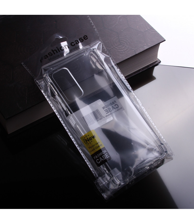 Premium Elfon Drop Case TPU+PC hart kratzfest kristallklar für Samsung S20 FE/ FE 5G, Art:000099-1