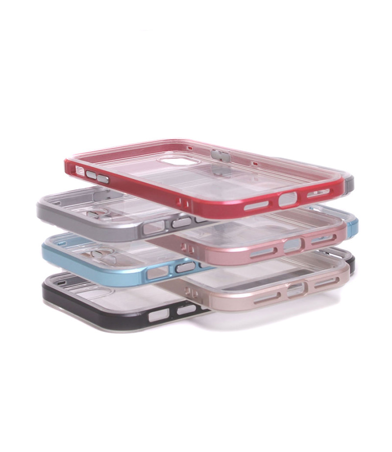 Secure Case (Durchsichtiges Backcover und TPU-Bumper) für iPhone X/XS, Art.:000029