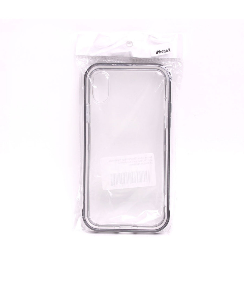 Secure Case (Durchsichtiges Backcover und TPU-Bumper) für iPhone X/XS, Art.:000029