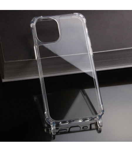 Elfon Transparente Hülle mit Ösen für iPhone 12 Mini (5.4), Art.: 000802