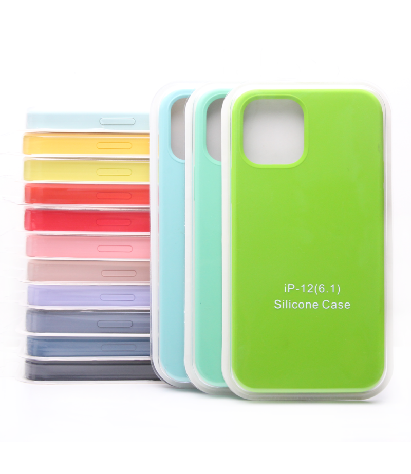 Soft touch Full Silicone Case für iPhone 12/ 12 Pro, Art.:000537