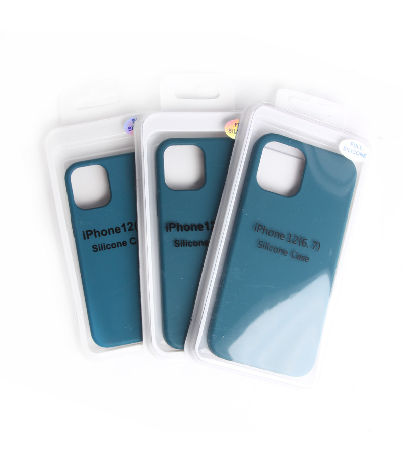 Soft touch Full Silicone Case für iPhone 12/ 12 Pro, Art.:000537