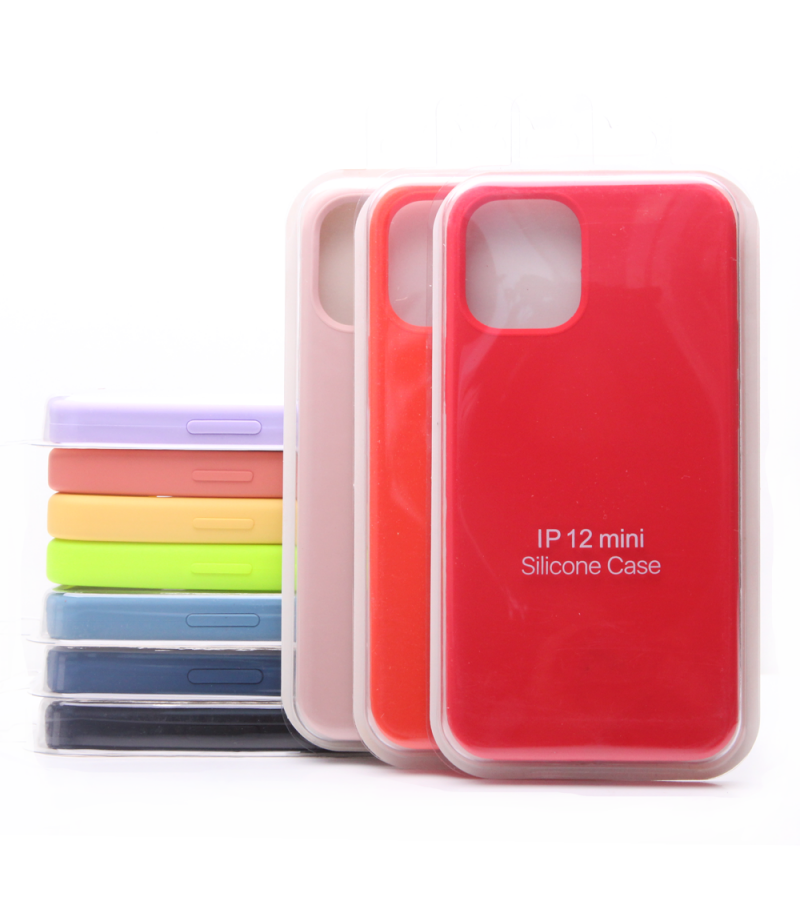 Soft touch Full Silicone Case für iPhone 12 mini, Art.:000537