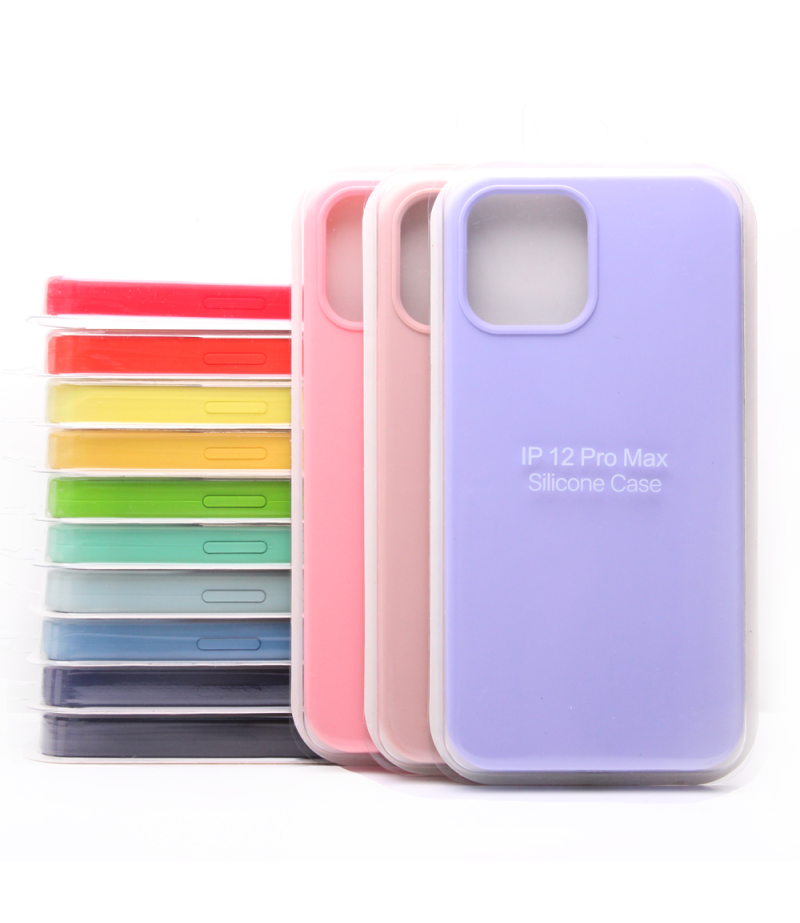 Soft touch Full Silicone Case für iPhone 12 Pro Max, Art.:000537