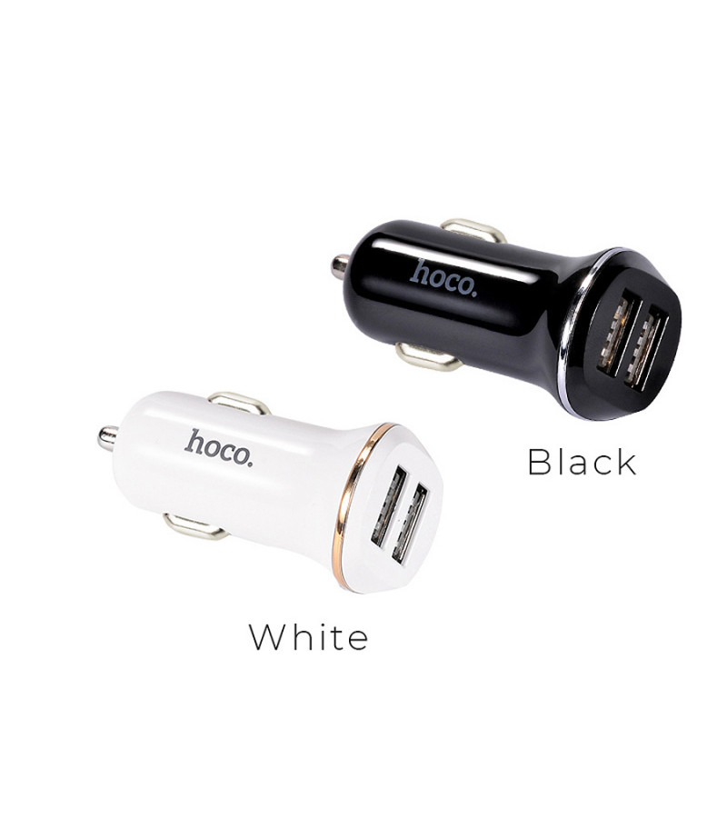 Hoco Z2 Car Charger Set with Lightn. Cable, Art.:000421
