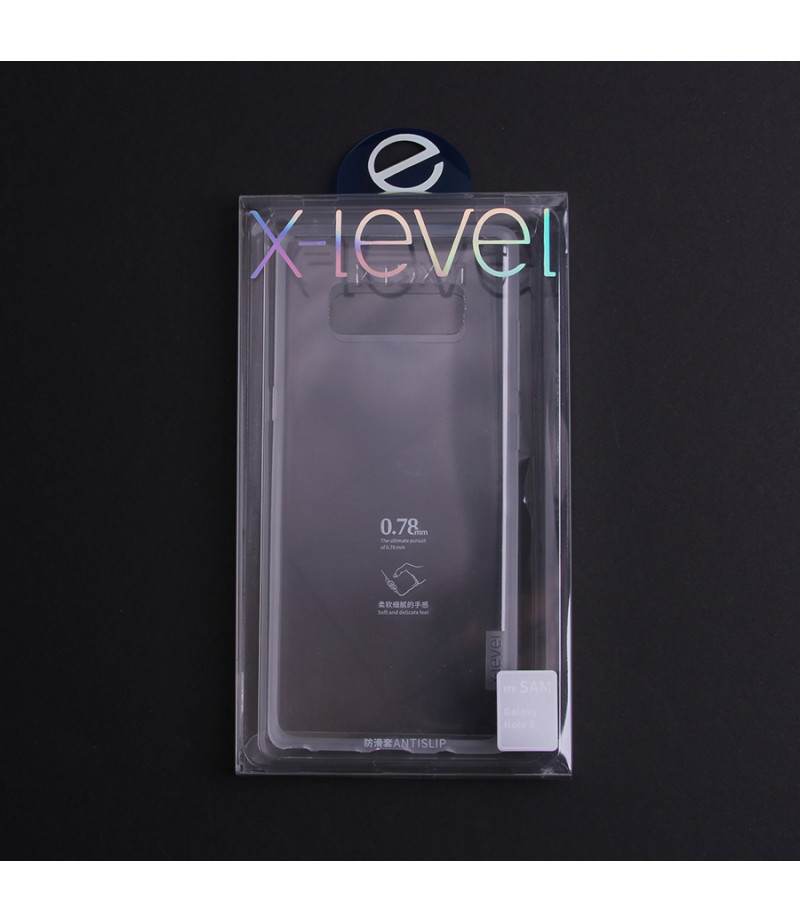 Soft TPU Anti Slip Clear Back Cover für Samsung Galaxy Note 8, Art.:000106