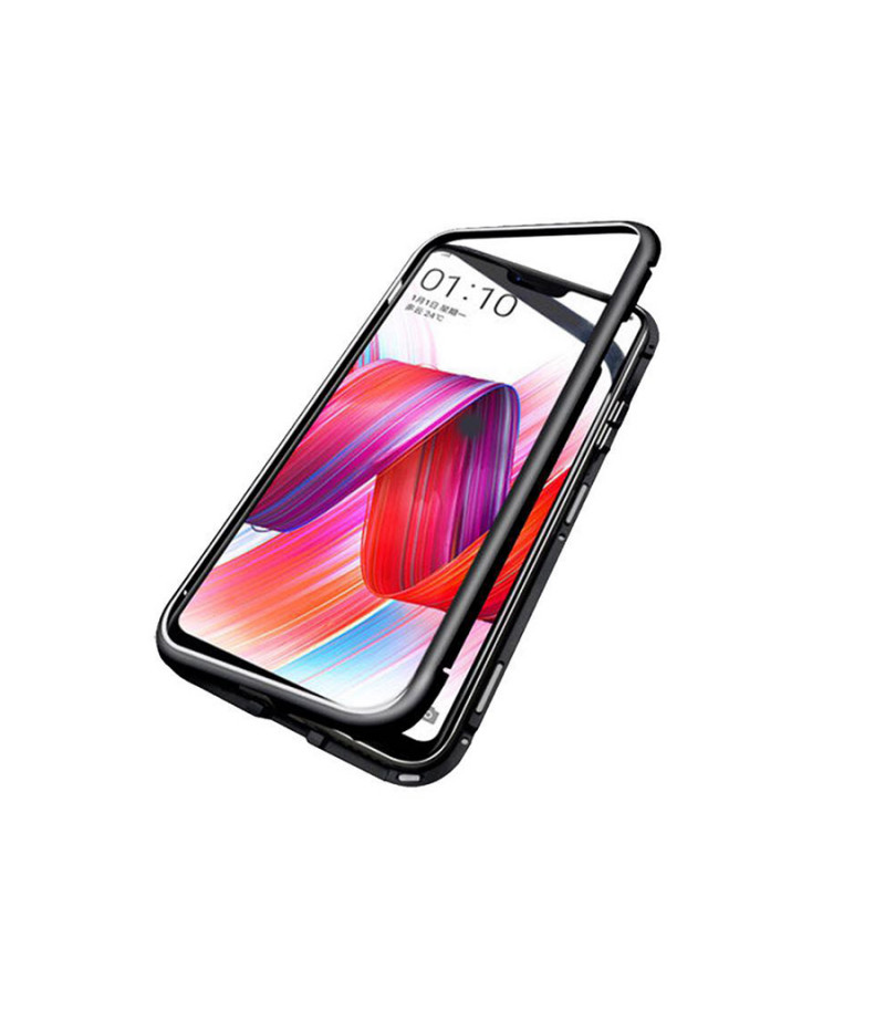 360 grad Metal Magnetic Case für Samsung Galaxy A50, Art:000496